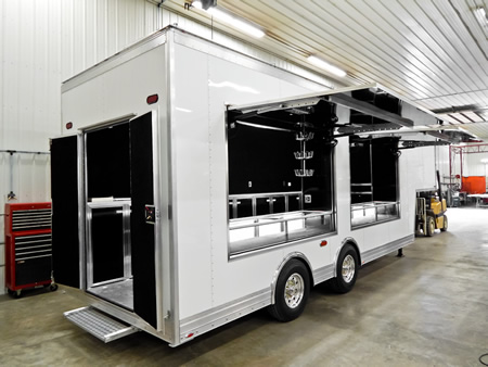 Joey Saldana Custom Vending Trailer